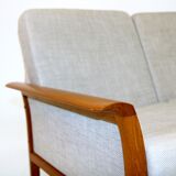 4-seater sofa, Fredrik Kayser for Vatne Møbler, Norway, 1950