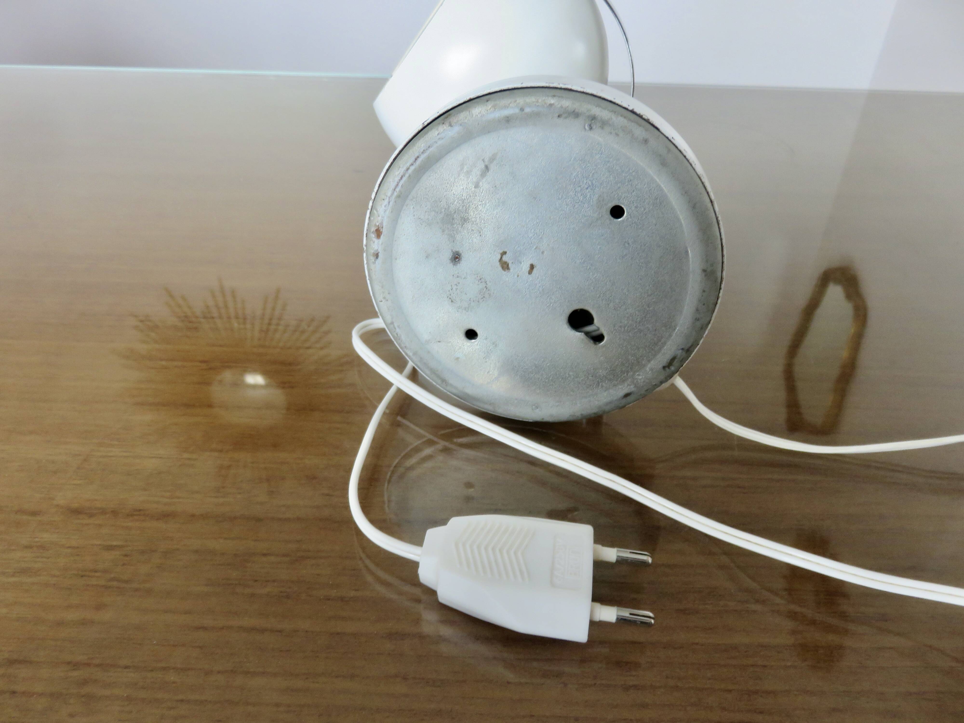 White eyeball lamp, 1970