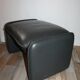 Fauteuil et ottoman cuir Leolux par Axel van Enthoven