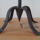 Brutalist candlesticks pair 1950