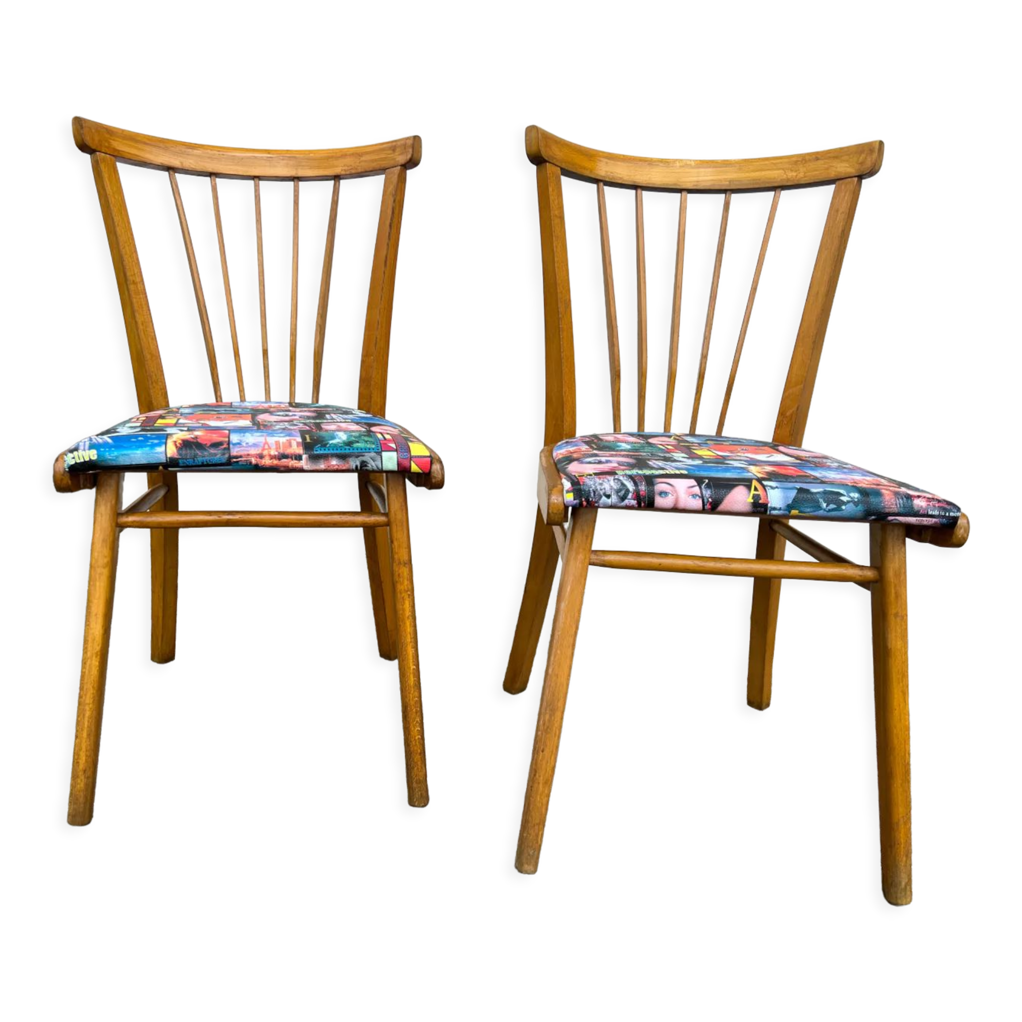 Pair of Scandinavian chairs
