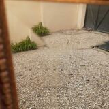 Bevelled mirror 87 x 67cm