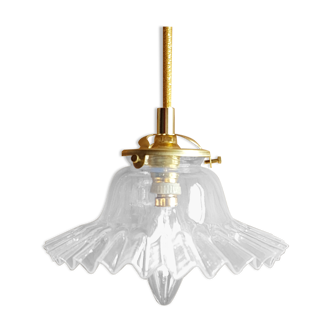 Suspension vintage globe walk-in lamp
