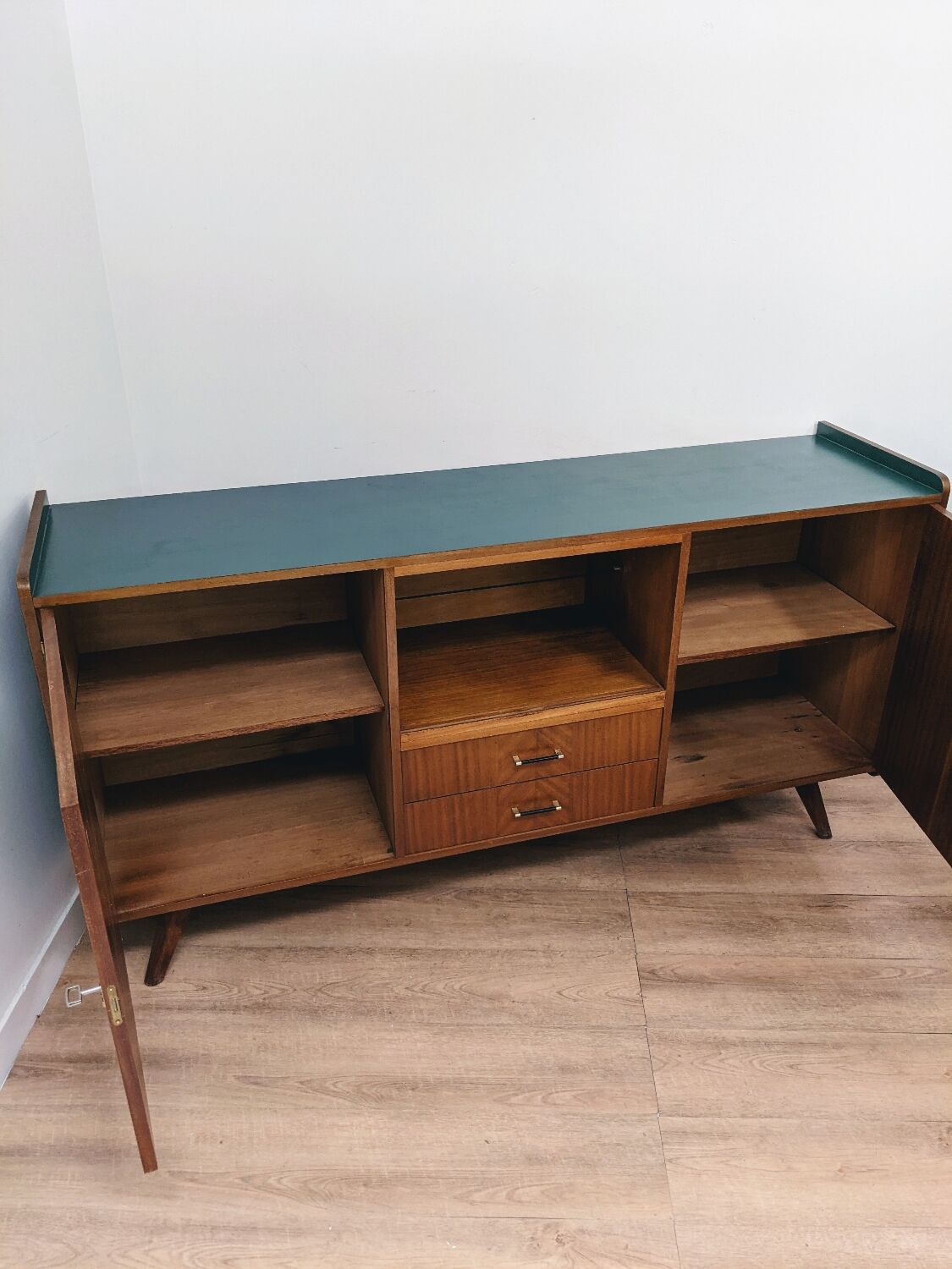Vintage wooden sideboard