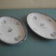 Niderviller faience dishes vintage French art table