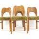 4 chaises de salle à manger en chêne 'Seest'