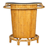 20thc italian standing bamboo tiki bar c.1960
