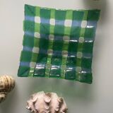 Coupelle à bijoux en verre soufflé bouche tressée de Murano