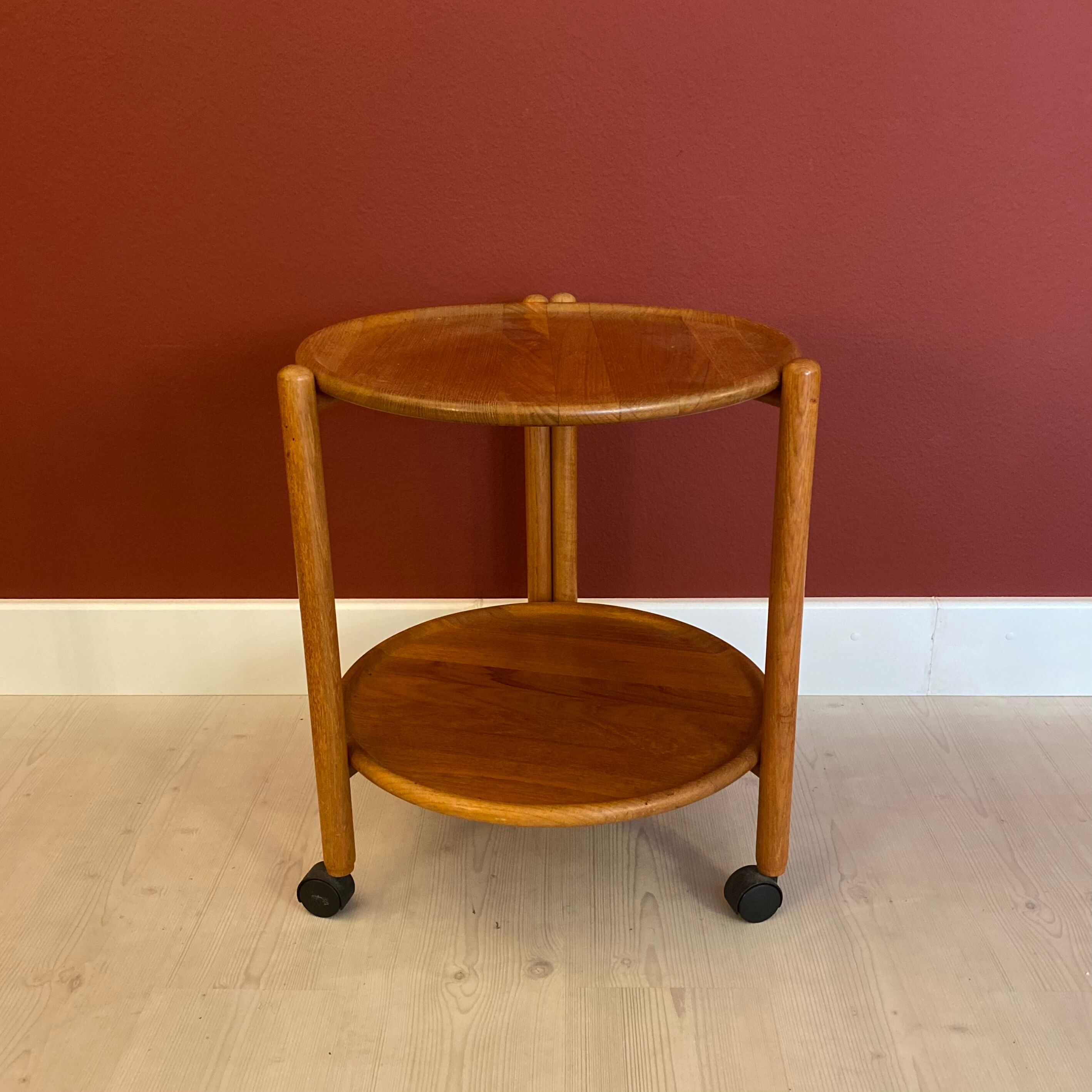 Danish bar tray / tea trolly