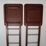 Pair of small folding tables