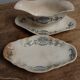 Saucière et soucoupe Longchamp