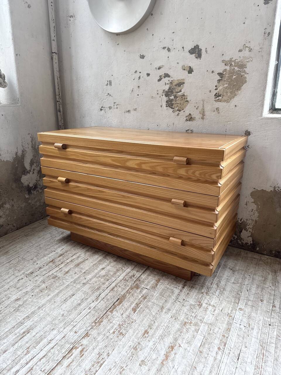 Solid oak chest of drawers Regain XL