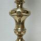 Pied de lampe bronze doré tripode hauteur 50 cm