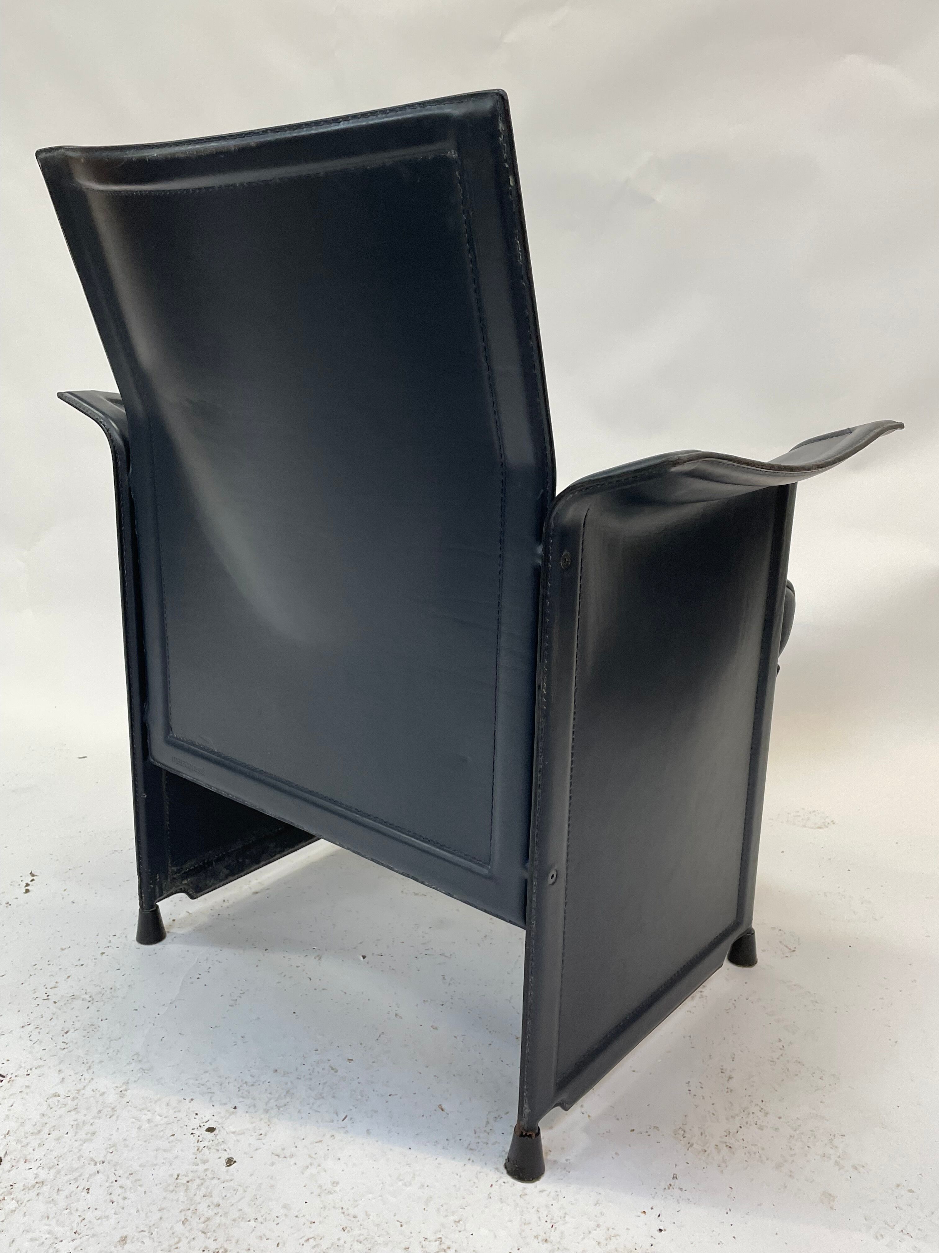 Vintage Tito Agnoli for Matteo Grassi dining chair Design