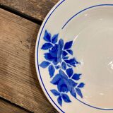 Lot 6 plates Fénal Badonviller blue