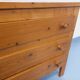 Vintage pine chest of drawers from the 70s and 80s.