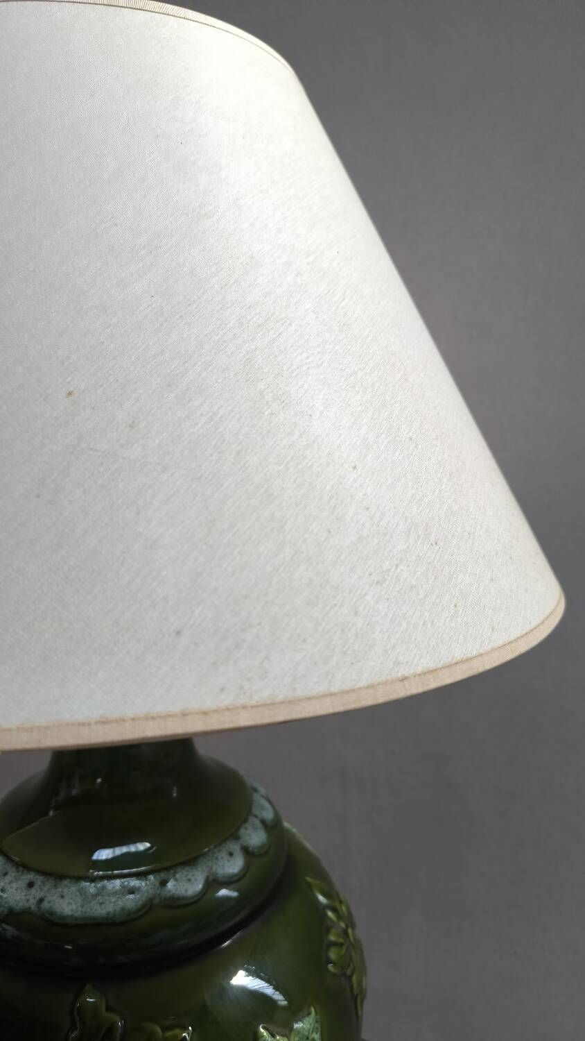 Ceramic lamp from the 60s
