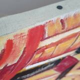 Oil on board Sven Rybin - cosmic arts