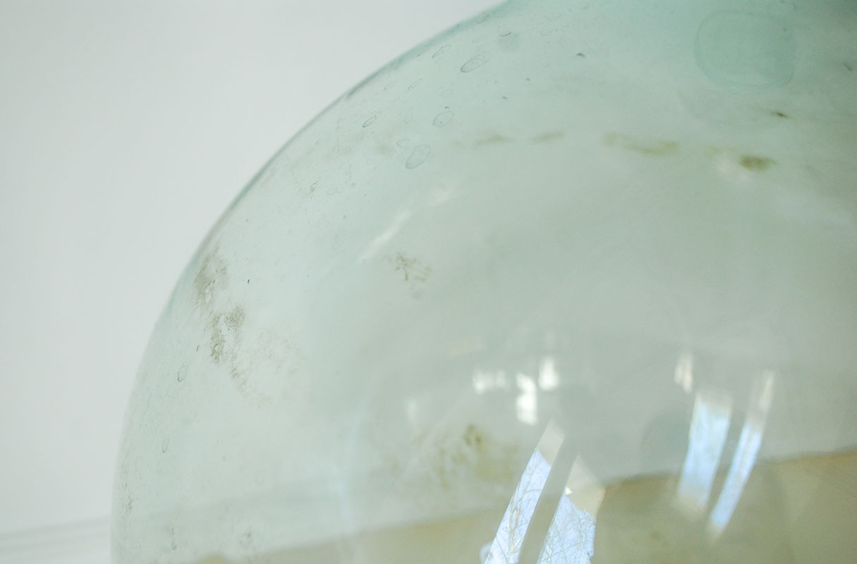 Transparent demijohn 15L