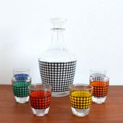 Vintage 1950s liqueur service