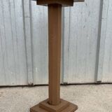 Antique wooden column