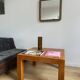 Table basse en loupe de peuplier