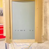 Egyptian style stone wall mirror with lighting