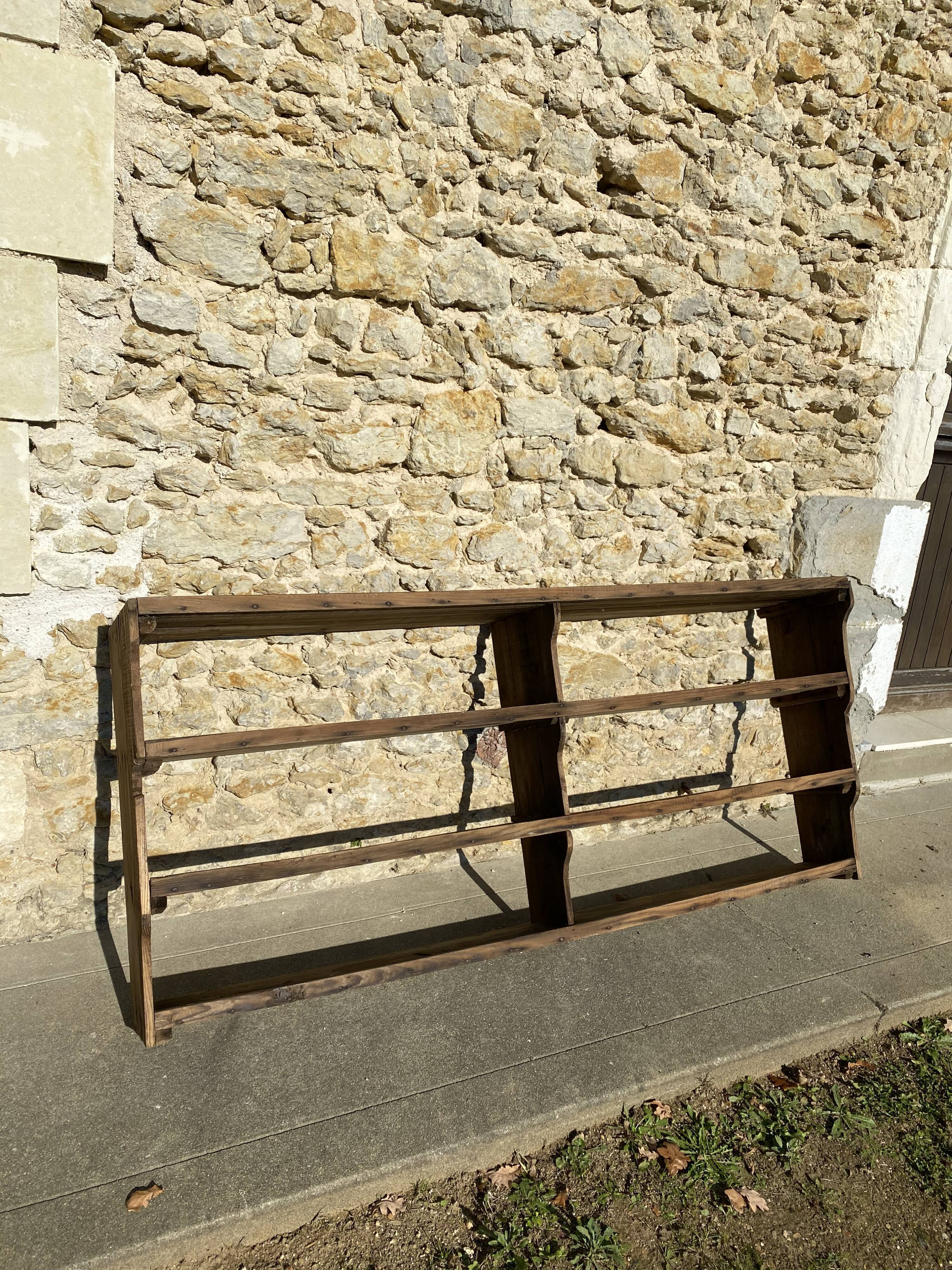 Old kitchen wood shelf tgm