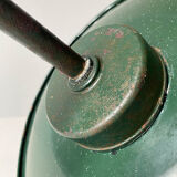 Outdoor enamelled tole wall lamp