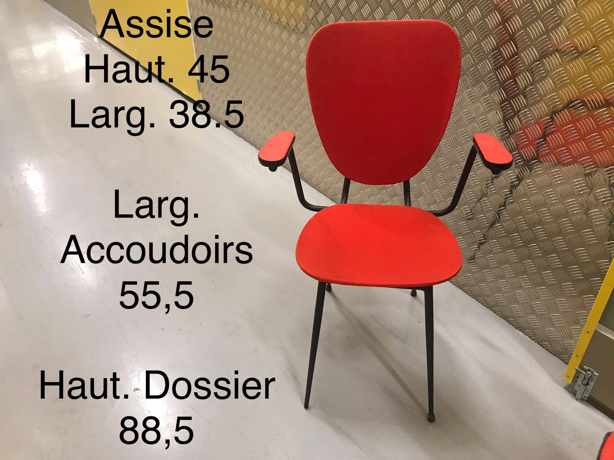 Pair of 1950s chairs