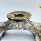 Pair of U Keramik candlesticks