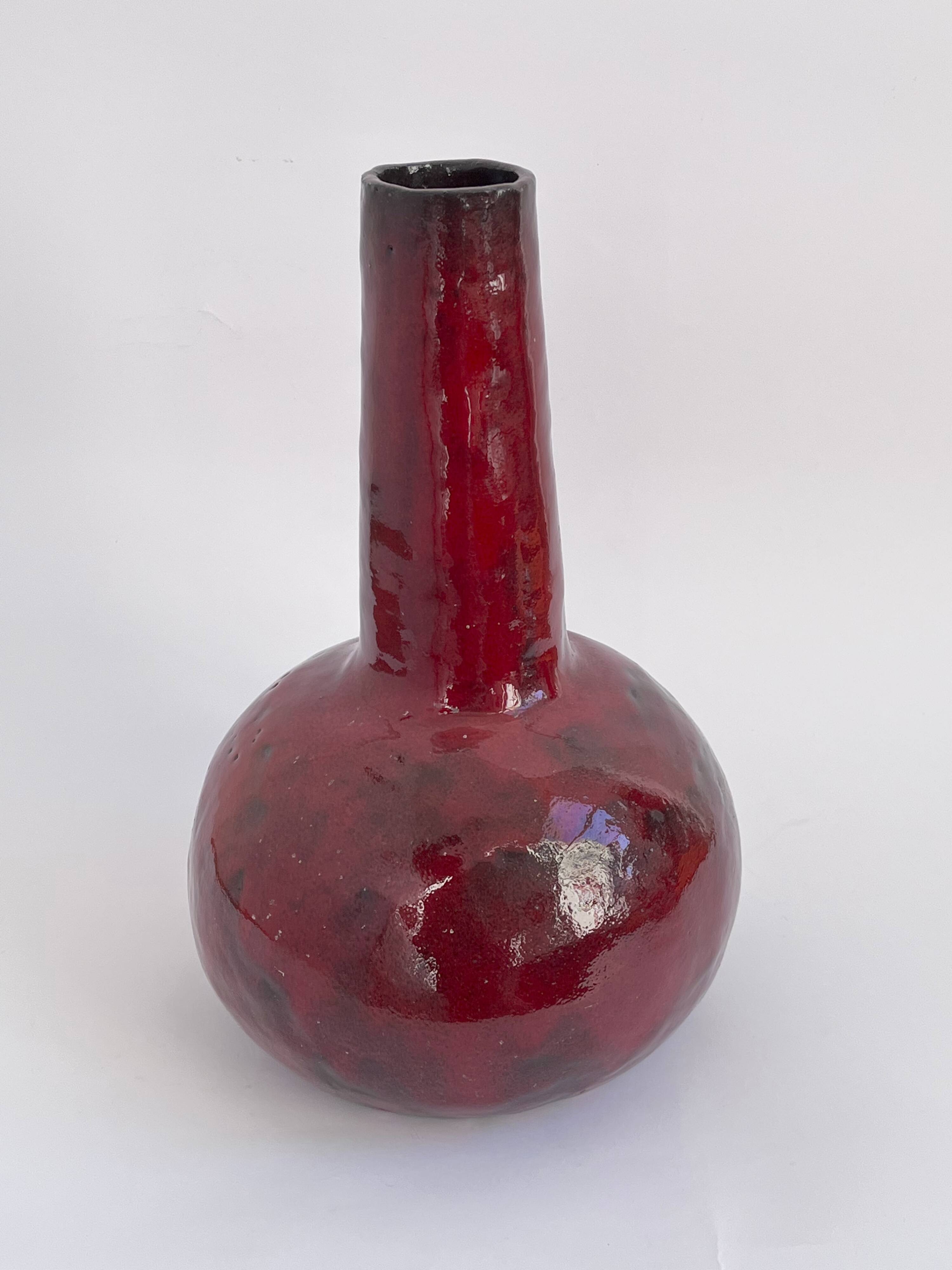 Vase Ceramique France vers 1960