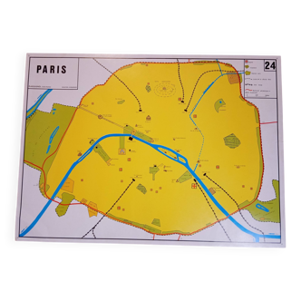 “paris” & “paris region” school map