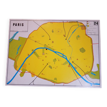 “paris” & “paris region” school map