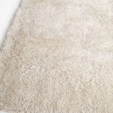 Moroccan Berber carpet Beni 0uarain ecru uni 297x202cm