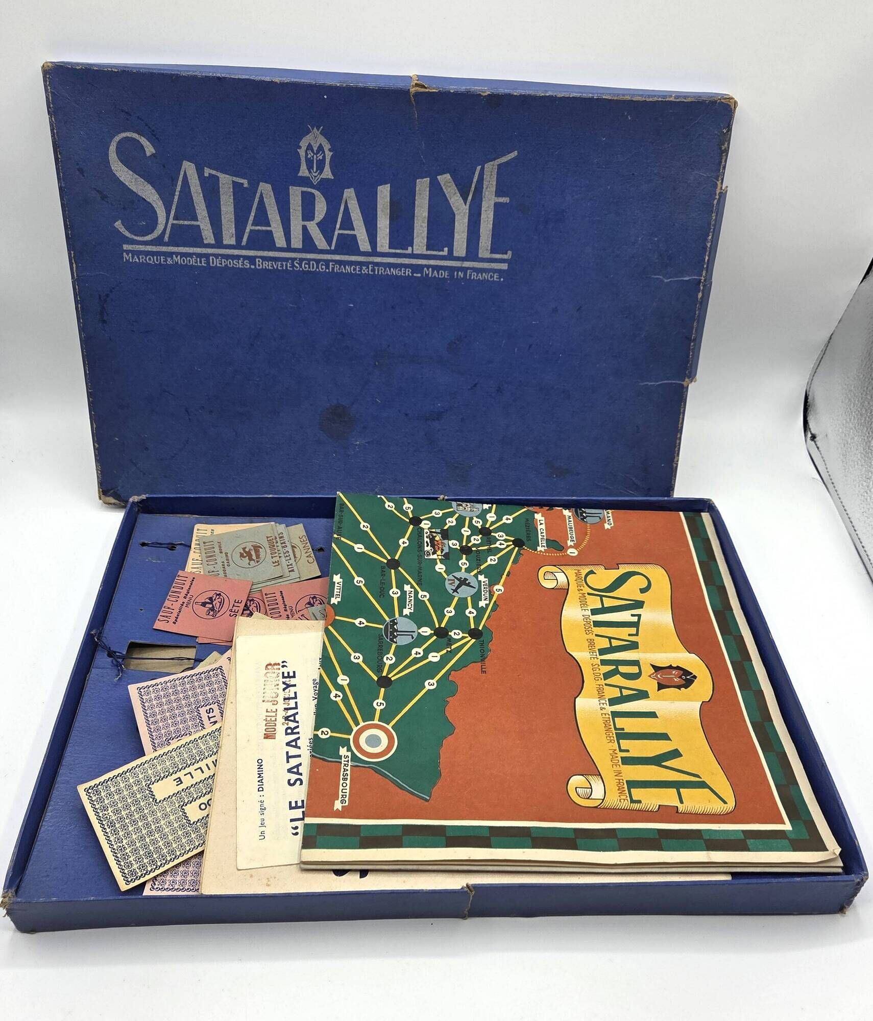 Vintage Board Game "Satarallye"