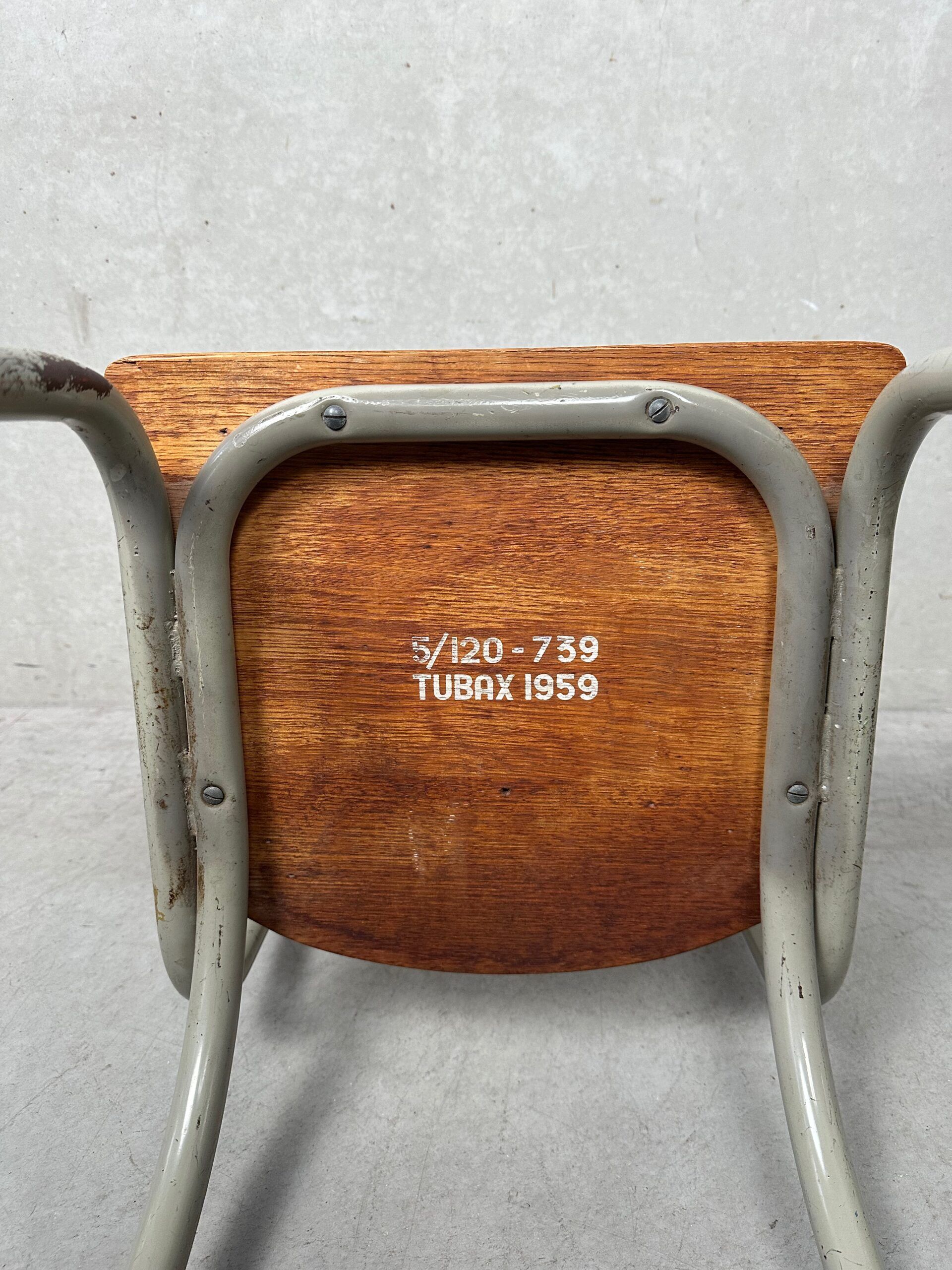 Industrial chair TUBAX – Willy Van Der Meeren – 1959