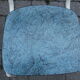 2 chaises en formica bleu vers 1950
