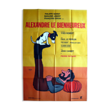 Original cinema poster "Alexander the Blessed" Yves Robert
