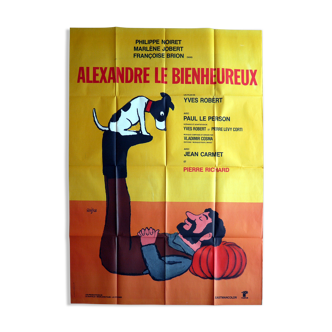 Original cinema poster "Alexander the Blessed" Yves Robert