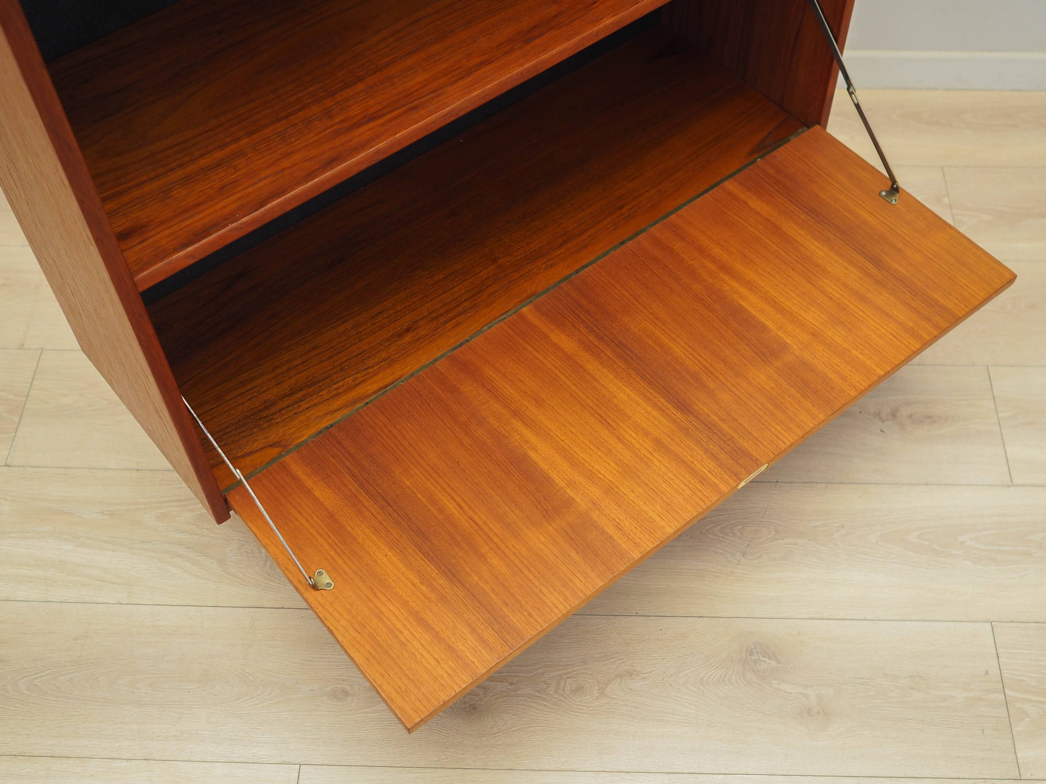 Teak bookcase, Danish design, 1960s, manufactured in Denmark