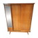 Vintage Scandinavian wardrobe, tapered legs, sliding door.