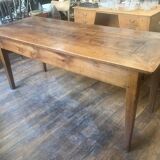 Solid oak farmhouse table