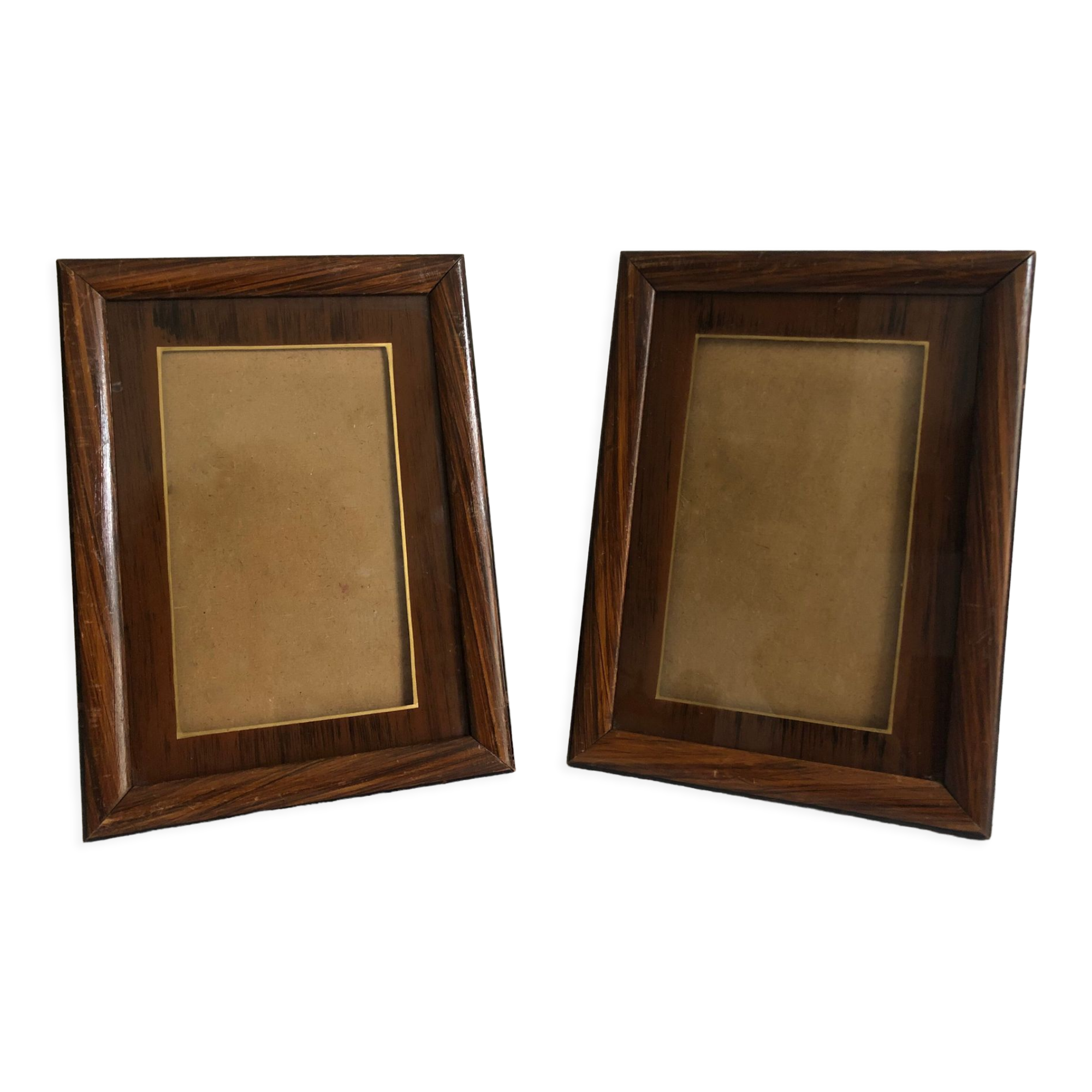 Set of two old frames