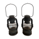 Duo of royalux old storm lamps