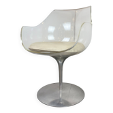 Champagne, Chair by E. & E. Laverne for Formes Nouvelles, 1950s