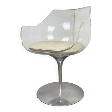 Champagne, Chair by E. & E. Laverne for Formes Nouvelles, 1950s
