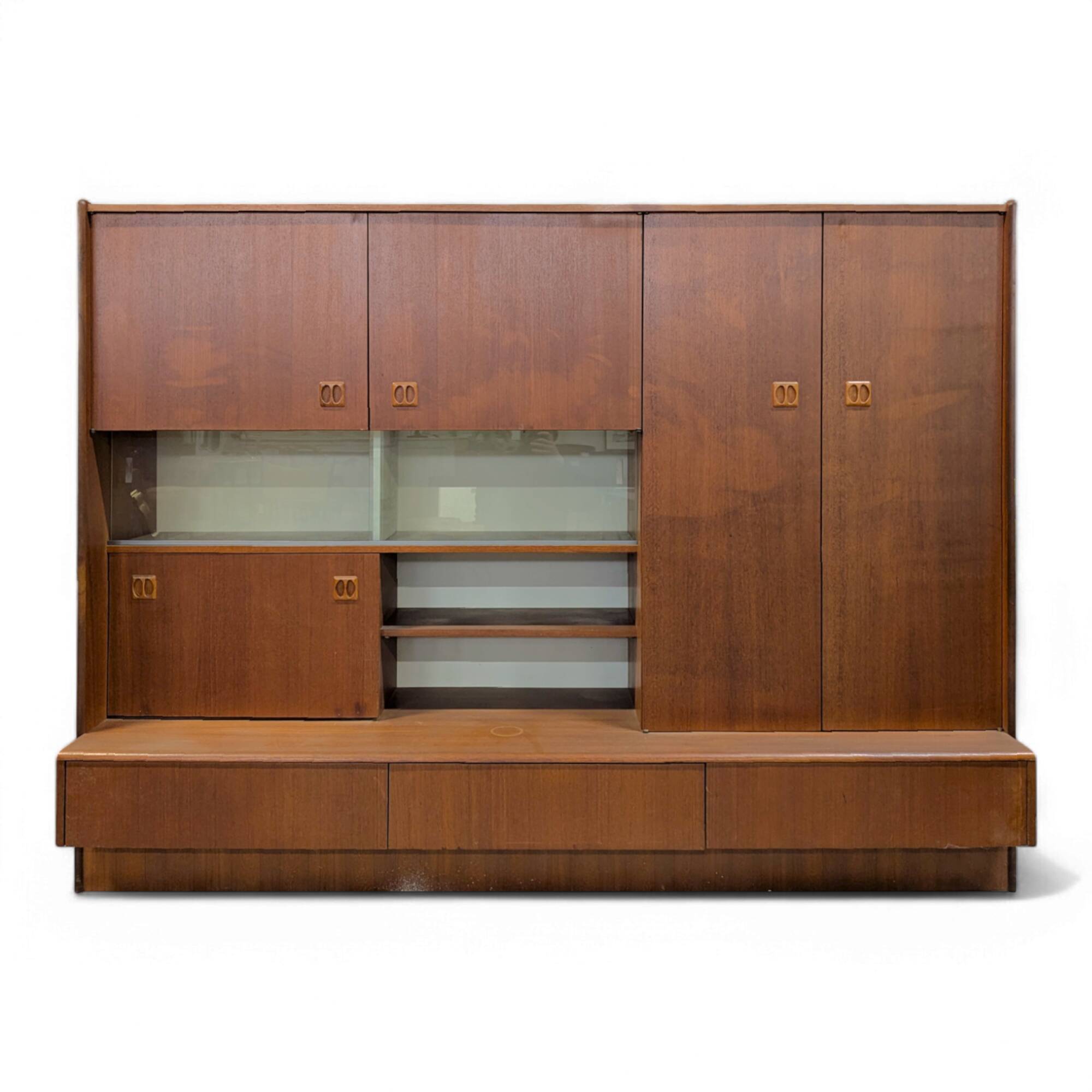 Scandinavian living room teak sideboard