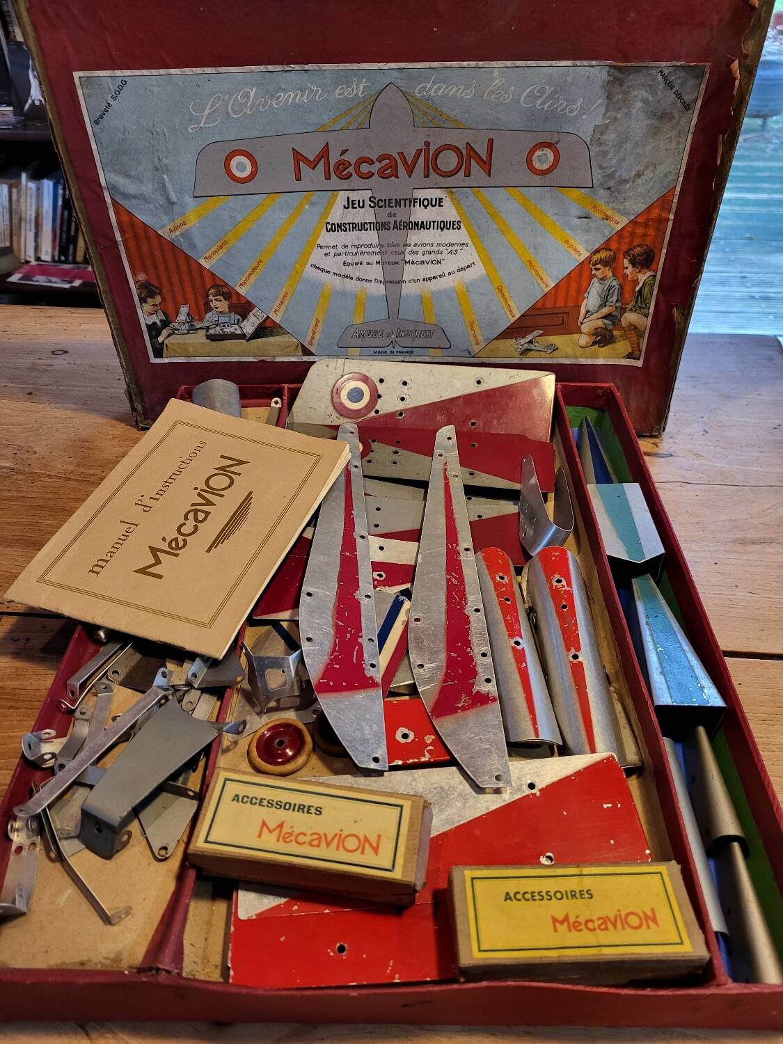 Mécavion Game 1928 French Art Deco