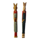 Lot jouets en bois lapins